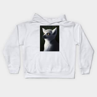 Ring-tailed Lemur Kids Hoodie